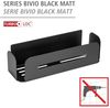 WENKO Turbo-Loc® Wandablage Bivio Black matt, Badregal aus Aluminium, zur Aufbewahrung im Bad, Befestigen ohne Bohren, Schwarz Bild 2