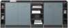 Küchenschrank für Dachschrägen R-Line Blau-Grau 210 cm 5er Set Schrankkorpuss 60 cm Tiefe Vicco Bild 5