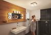 LEDVANCE SMART+ Wall Orbis Wave 18cm 700lm 8W TW krom IP44 Bild 2