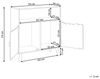 Sideboard LACKEY Holzwerkstoff 74 cm Hellgrün Bild 3