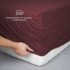 Blumtal Spannbettlaken Luxus Boxspringbett 180x200cm - 200x220, Gummizug: rundum, bis 40cm Höhe - OEKO TEX Zertifizierte Baumwoll Laken Bild 5