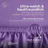 etérea Comfort Jersey Spannbettlaken Violett 140x200 cm - 160x200 cm Bild 4