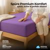 etérea Comfort Jersey Spannbettlaken Violett 140x200 cm - 160x200 cm Bild 2