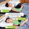 feela Nackenstützkissen Orthopädisches Kopfkissen – entlastet Nacken & stützt die Wirbelsäule, Für Rücken- & Seitenschläfer – sorgt für gesunden & erholsamen Schlaf Bild 2