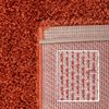 Carpettex 'Unicolor' Hochflor-Teppich, Höhe: 30 mm, Shaggy Langflor, Terrakotta, 80x250 cm (Läufer) Bild 4