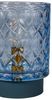 Pauleen LED Tischleuchte Chic Glamour mobile Blau Glas/Metall, LED fest integriert, Warmweiß, E14, Timer Batterie Bild 5