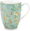 PIP STUDIO Jolie Flowers Blue Becher mit Henkel gross Set2 Bild 2