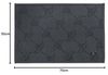 JOOP! Badteppich NEW CORNFLOWER 50x70 cm anthrazit Bild 3