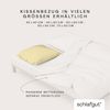 Schlafgut Woven Satin Bettwäsche | Kissenbezug einzeln 60x80 cm | yellow-mid Bild 4