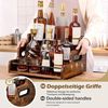 Yorbay Weinregal für Arbeitsplatte,Weinständer aus Holz,Dreistöckiger Bar-Regal, Weinflaschenhalter für Küche, Wohnzimmer und Home-Bar Bild 5