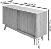Jahnke Sideboard Wave SBS 145 Montana Eiche Bild 3