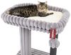 Canadian Cat Company Kratzbaum Charlotte, Katzenmöbel, Kletterturm, grau, 68 x 48 x 80 cm Bild 3