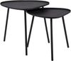 Leitmotiv Beistelltisch Boaz Iron Textured Black LM2136BK Bild 4