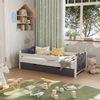 Kinderbett Jessica Grau 80x160 cm mit Schublade und Matratze Vitalispa Bild 4