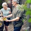 LECO Grill-Serviertisch, mit Rollen und Zubehör, Stahlrohr anthrazit, 100x47x73 cm Bild 4