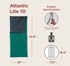 Coleman Atlantic Lite 10 Leichter Deckenschlafsack Bild 5