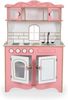 Moni Kinder-Holzküche Rosey CG39, Herd, Backofen, Spülbecken, Küchenutensilien rosa Bild 3