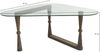 Dmora Couchtisch Alaris 96 x 81 x 41h cm Braun Zeitungsständer Bild 2