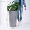 KONZEPT Blumentopf mit Einsatz Hoch 75cm in Beton Optik, für Außenbereich, Modernes Design, UV-beständig, keine scharfen Kanten, bruchfest Bild 3