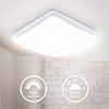 LED-Leuchtmittel B.K.Licht LED Deckenleuchte Weiß eckig 27x27cm 12W 1200lm warmweiß Bild 2