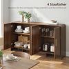 HOMCOM Sideboard (Packung, 2 St, 1), Breite 152 cm Bild 5