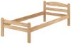 Einzelbett Buche massiv 90x200 Bettgestell V-60.45-09 Rollrost inkl. Bild 4