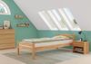 Einzelbett Buche massiv 90x200 Bettgestell V-60.45-09 Rollrost inkl. Bild 2