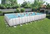 Power Steel™ Solo Pool ohne Zubehör 956 x 488 x 132 cm, lichtgrau, eckig Bild 2