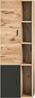 Midischrank >Grado< in nox oak - 48x144x35cm (BxHxT) Bild 4