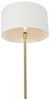 Qazqa Stehlampe Simplo stof, ohne Leuchtmittel, Warmweiß, QAZQA Stehlampe, e27, Gold, Stahl, Design Bild 4