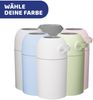 Chicco Windeleimer Odour OFF & Windel Blaubaer, Windeleimer ohne Kassette, Windeleimer geruchsdicht, Windeleimer Chicco mit grossen Fassungsvermögen, Design:weiß Bild 2