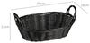 KESPER 17626 Brot- und Obstkorb, Kunststoff, schwarz, 29 x 18 x 13 cm Bild 3