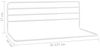 vidaXL Kleinkind Bettschutzgitter Bettgitter Kinderbettgitter Babybettgitter Gitter Kinderbett Rausfallschutz Weiß (76-137) x55cm Eisen Bild 3