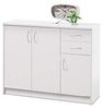 Stella Trading Kommode weiß matt mit Schubladen, BxHxT 109 x 86 x 35 cm Bild 3