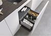BLANCO 526204 SELECT II 60/3 Abfallsystem 45 (3x 15) Liter für 60 cm Schrankbreite / Frontanbindung Bild 4