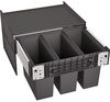 BLANCO 526204 SELECT II 60/3 Abfallsystem 45 (3x 15) Liter für 60 cm Schrankbreite / Frontanbindung Bild 1