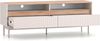 Lomadox Lowboard DINAR-131, kaschmir matt Eiche-Dekor 154 cm breit Metallfüße grifflos modern Bild 3