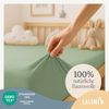 Laleni Jersey Spannbettlaken Babybett Kinderbett 60x120 cm - Oeko-Tex Zertifiziert, 100% Baumwolle, atmungsaktives Spannbetttuch Baby, 135 g/m², Summer Green - grün Bild 3