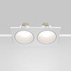Maytoni Downlight Zoom, Weiß, 2 flg, 50 W, 17 x 9 x 3,6 cm (LxBxH) Bild 4