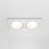 Maytoni Downlight Zoom, Weiß, 2 flg, 50 W, 17 x 9 x 3,6 cm (LxBxH) Bild 3