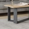 Couchtisch Arne Goldkraft Eiche 90 x 50 cm Vicco Bild 5