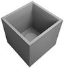 ONDIS24 Blumenkasten Ondis24 Pflanzkübel Vulkan Pierre 50 (1 St), 50x50x50 cm, in Vulkanstein/Basalt-Optik mit Wasserspeicher Bild 3