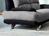 Vente-unique - Sofa 2-Sitzer - Microfaser - Grau & Schwarz - MUSKO Bild 5