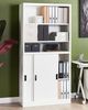 Büroschrank MUSCOVITE Metall Weiß Bild 2