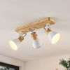 Lindby Deckenstrahler Merela, Holz IP20, 3 x 20 W Bild 3