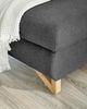 Ecksofa Skalm in grau 284 cm Bild 5