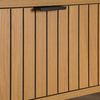 IDIMEX Konsolentisch SELO, Beistelltisch schmal mit Rillen Design und 2 Schubladen wildeiche Bild 5