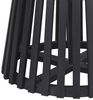 Esstisch MESILLA 120 cm 120 cm Akazienholz Schwarz Bild 5