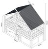 Hausbett Surnadal 90x200 cm Kiefernholz Weiß/Natur [en. casa] Bild 2