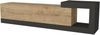 Fernsehschrank Luhanka 150x29,5x38,5cm Eiche / Anthrazit [en. casa] Bild 4
